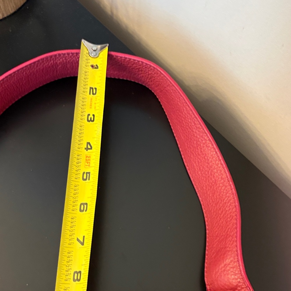 Marc By Marc Jacobs Deep Fuschia Pebbled Leather Crossbody - Picture 15 of 16